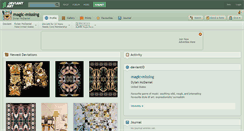 Desktop Screenshot of magic-missing.deviantart.com