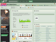 Tablet Screenshot of girl-detectives.deviantart.com