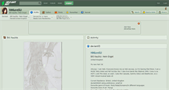 Desktop Screenshot of hmluvssu.deviantart.com