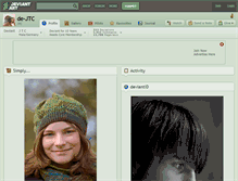 Tablet Screenshot of de-jtc.deviantart.com