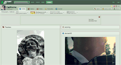 Desktop Screenshot of captincroc.deviantart.com