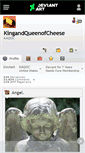 Mobile Screenshot of kingandqueenofcheese.deviantart.com