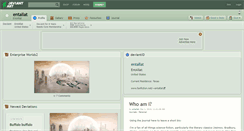 Desktop Screenshot of entallat.deviantart.com