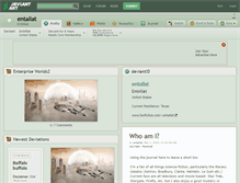 Tablet Screenshot of entallat.deviantart.com