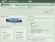 Tablet Screenshot of jimmahh.deviantart.com