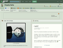Tablet Screenshot of kinpatsuyasha.deviantart.com