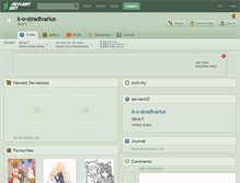 Tablet Screenshot of k-o-stradivarius.deviantart.com