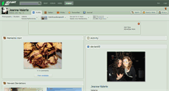 Desktop Screenshot of jeanne-valerie.deviantart.com