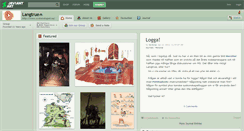 Desktop Screenshot of langtrue.deviantart.com