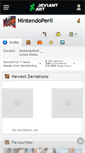 Mobile Screenshot of nintendoperil.deviantart.com
