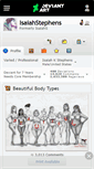 Mobile Screenshot of isaiahstephens.deviantart.com