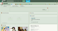 Desktop Screenshot of angelusro.deviantart.com