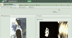Desktop Screenshot of gobi-no-houkou.deviantart.com