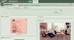Desktop Screenshot of dontbiteme-ilu.deviantart.com