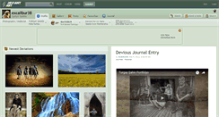 Desktop Screenshot of excalibur38.deviantart.com