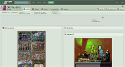 Desktop Screenshot of crystal-2012.deviantart.com