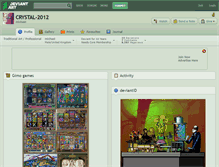 Tablet Screenshot of crystal-2012.deviantart.com