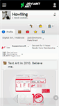 Mobile Screenshot of howlling.deviantart.com