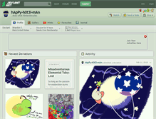 Tablet Screenshot of happy-h0t3l-man.deviantart.com