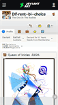 Mobile Screenshot of dif-rent--bi--choice.deviantart.com