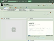 Tablet Screenshot of ilu-chan.deviantart.com