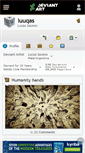 Mobile Screenshot of luuqas.deviantart.com
