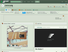 Tablet Screenshot of memovaslg.deviantart.com
