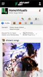 Mobile Screenshot of homovirtualis.deviantart.com