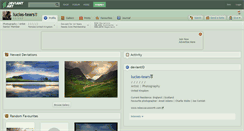 Desktop Screenshot of lucias-tears.deviantart.com