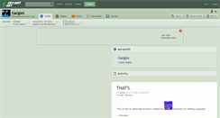 Desktop Screenshot of gargles.deviantart.com