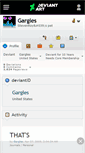 Mobile Screenshot of gargles.deviantart.com