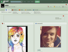 Tablet Screenshot of nales.deviantart.com