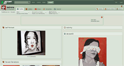 Desktop Screenshot of lasirena.deviantart.com