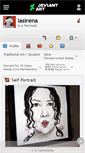 Mobile Screenshot of lasirena.deviantart.com
