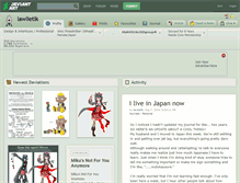 Tablet Screenshot of lawlietlk.deviantart.com