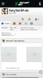 Mobile Screenshot of fairytail-rp-da.deviantart.com
