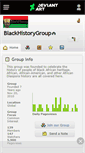 Mobile Screenshot of blackhistorygroup.deviantart.com