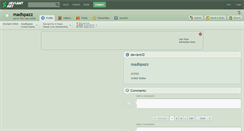 Desktop Screenshot of madispazz.deviantart.com