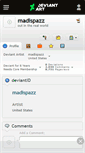 Mobile Screenshot of madispazz.deviantart.com