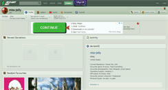 Desktop Screenshot of miss-jelly.deviantart.com