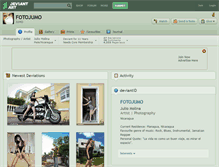 Tablet Screenshot of fotojumo.deviantart.com