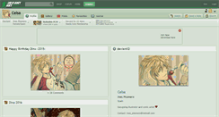 Desktop Screenshot of celsa.deviantart.com
