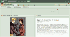 Desktop Screenshot of kellymcdonald.deviantart.com