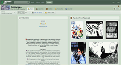 Desktop Screenshot of daimanga.deviantart.com