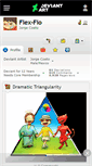 Mobile Screenshot of flex-fio.deviantart.com