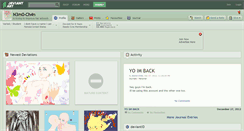 Desktop Screenshot of n3m0-ch4n.deviantart.com