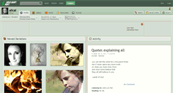 Desktop Screenshot of alical.deviantart.com