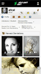 Mobile Screenshot of alical.deviantart.com