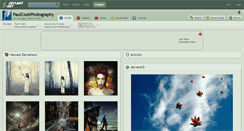 Desktop Screenshot of paulcookphotography.deviantart.com