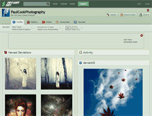 Tablet Screenshot of paulcookphotography.deviantart.com